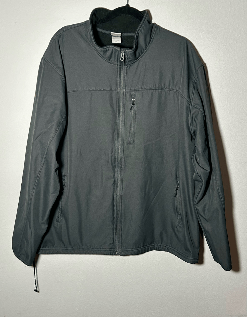 Champion C9 Men’s Gray Soft Shell Full Zip Activewear Jacket Sz XXL